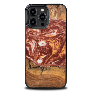Etui Bewood Unique do iPhone 15 Pro Max - Planets - Mars