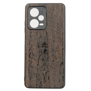 Drewniane Etui Bewood Redmi Note 12 Pro 5G KALENDARZ AZTECKI ZIRICOTE
