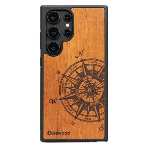 Drewniane Etui Bewood na Samsung Galaxy S24 Ultra TRAVELER MERBAU