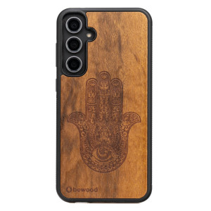 Drewniane Etui Bewood na Samsung Galaxy S23 FE HAMSA IMBUIA