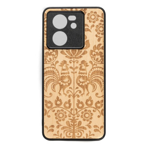 Drewniane Etui Bewood na Xiaomi 13T / 13T Pro POLSKI FOLK ANIEGRE