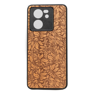 Drewniane Etui Bewood na Xiaomi 13T / 13T Pro LIŚCIE JABŁOŃ