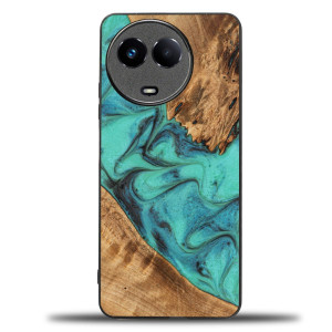 Etui Bewood Unique na Realme 11 5G - Turquoise