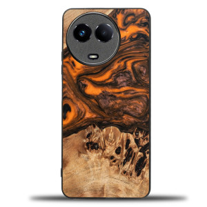 Etui Bewood Unique na Realme 11 5G - Orange