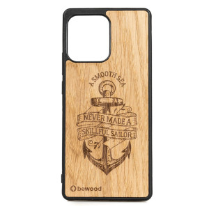 Drewniane Etui Bewood na Motorola Edge 40 KOTWICA DĄB