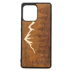Drewniane Etui Bewood na Motorola Edge 40 GÓRY IMBUIA