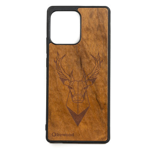 Drewniane Etui Bewood na Motorola Edge 40 Neo JELEŃ IMBUIA