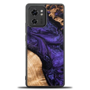 Etui Bewood Unique na Motorola Edge 40 - Violet