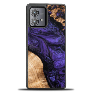 Etui Bewood Unique na Motorola Edge 40 Neo - Violet