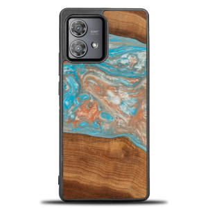 Etui Bewood Unique na Motorola Edge 40 Neo - Planets - Saturn