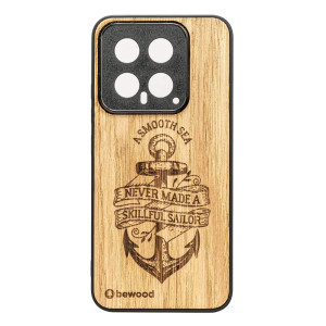 Drewniane Etui Bewood na Xiaomi 14 KOTWICA DĄB