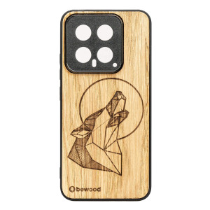 Drewniane Etui Bewood na Xiaomi 14 Pro WILK DĄB