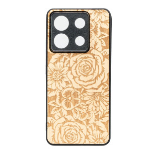 Drewniane Etui Bewood do Xiaomi Redmi Note 13 Pro 5G RóżE ANIEGRE