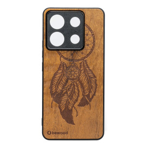 Drewniane Etui Bewood do Xiaomi Redmi Note 13 Pro 5G ŁAPACZ SNÓW IMBUIA