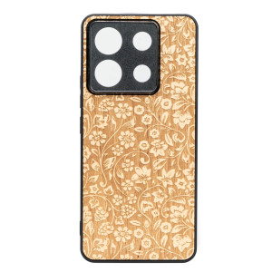 Drewniane Etui Bewood do Xiaomi Redmi Note 13 Pro 5G KWIATY POLNE ANIEGRE