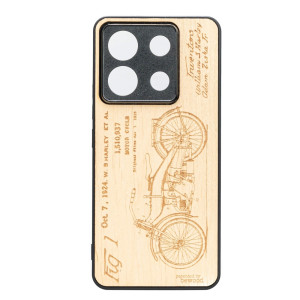 Drewniane Etui Bewood do Xiaomi Redmi Note 13 Pro 5G HARLEY PATENT ANIEGRE