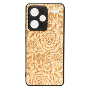 Drewniane Etui Bewood do Xiaomi Redmi Note 13 Pro Plus 5G RóżE ANIEGRE