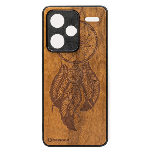 Drewniane Etui Bewood do Xiaomi Redmi Note 13 Pro Plus 5G ŁAPACZ SNÓW IMBUIA