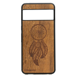 Drewniane Etui Bewood do Google Pixel 8 ŁAPACZ SNÓW IMBUIA