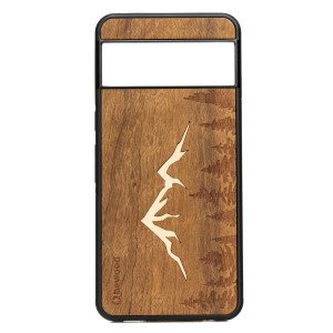 Drewniane Etui Bewood do Google Pixel 8 GÓRY IMBUIA