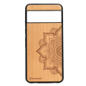 Drewniane Etui Bewood do Google Pixel 8 Pro MANDALA JABŁOŃ