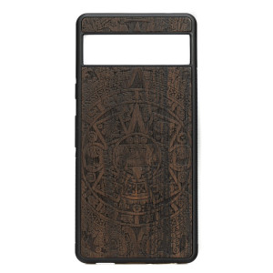 Drewniane Etui Bewood do Google Pixel 7A KALENDARZ AZTECKI ZIRICOTE