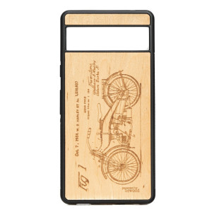 Drewniane Etui Bewood do Google Pixel 7A HARLEY PATENT ANIEGRE