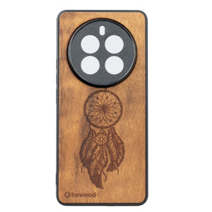 Drewniane Etui Bewood do Realme 12 Pro / 12 Pro Plus ŁAPACZ SNÓW IMBUIA
