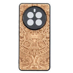 Drewniane Etui Bewood do Realme 12 Pro / 12 Pro Plus KALENDARZ AZTECKI ANIEGRE