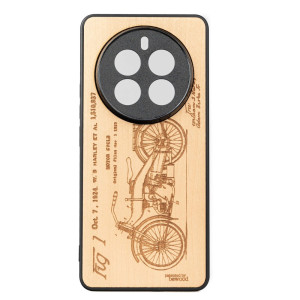 Drewniane Etui Bewood do Realme 12 Pro / 12 Pro Plus HARLEY PATENT ANIEGRE