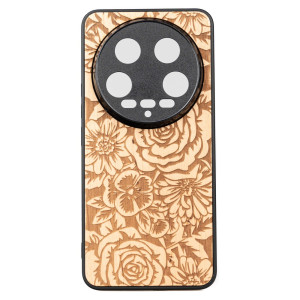 Drewniane Etui Bewood do Xiaomi 14 Ultra RóżE ANIEGRE