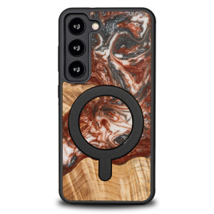 Etui Bewood Unique na Samsung Galaxy S23 - Planets - Wenus z MagSafe
