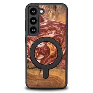 Etui Bewood Unique na Samsung Galaxy S23 - Planets - Mars z MagSafe