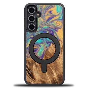 Etui Bewood Unique na Samsung Galaxy S23 FE - Planets - Merkury z MagSafe