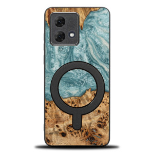 Etui Bewood Unique do Motorola G84 5G - Planets - Uran z MagSafe