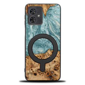 Etui Bewood Unique do Motorola G54 5G - Planets - Uran z MagSafe