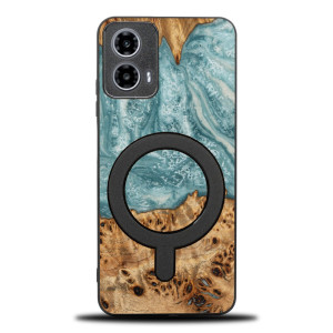 Etui Bewood Unique do Motorola G34 5G - Planets - Uran z MagSafe