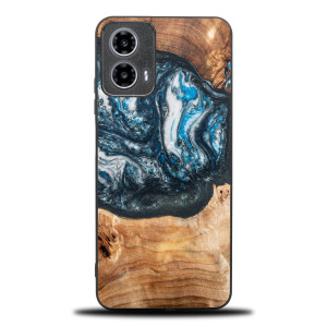 Etui Bewood Unique do Motorola G34 5G - Planets - Ziemia