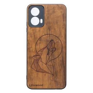 Drewniane Etui Bewood do Motorola G34 5G WILK IMBUIA