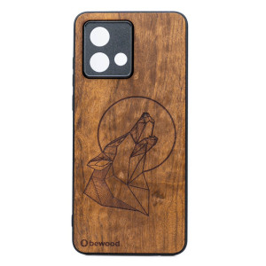 Drewniane Etui Bewood do Motorola G84 5G WILK IMBUIA