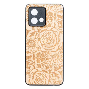 Drewniane Etui Bewood do Motorola G84 5G RóżE ANIEGRE
