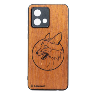 Drewniane Etui Bewood do Motorola G84 5G LIS MERBAU