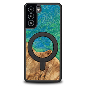 Etui Bewood Unique na Samsung Galaxy S21 FE - Neons - Tokyo z MagSafe