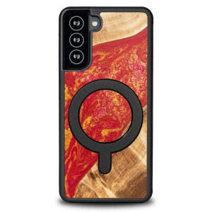 Etui Bewood Unique na Samsung Galaxy S21 FE - Neons - Paris z MagSafe