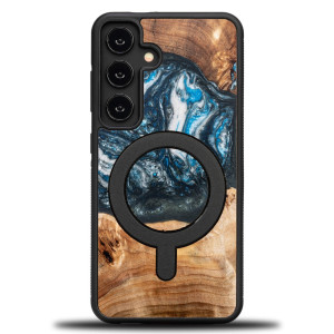 Etui Bewood Unique na Samsung Galaxy A55 5G - Planets - Ziemia z MagSafe