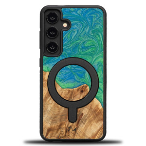 Etui Bewood Unique na Samsung Galaxy A55 5G - Neons - Tokyo z MagSafe