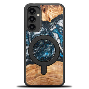 Etui Bewood Unique na Samsung Galaxy A54 5G - Planets - Ziemia z MagSafe