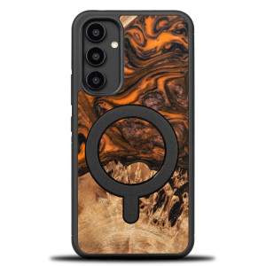 Etui Bewood Unique na Samsung Galaxy A54 5G - Orange z MagSafe