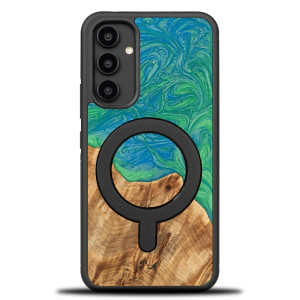 Etui Bewood Unique na Samsung Galaxy A54 5G - Neons - Tokyo z MagSafe