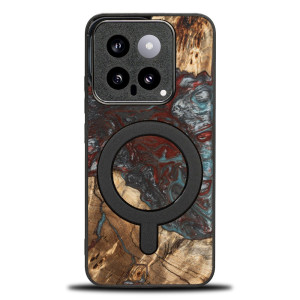 Etui Bewood Unique na Xiaomi 14 Pro - Planets - Pluton z MagSafe